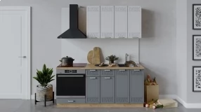 Кухонный гарнитур «Долорес» длиной 180 см со шкафом НБ